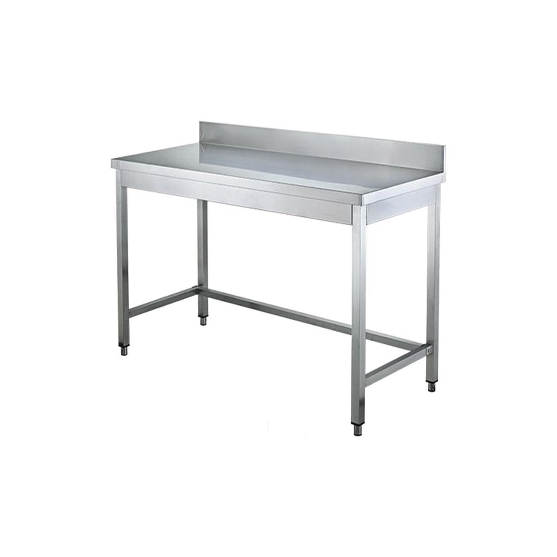 Omaj ,WTD-181B, Stainless Steel Service Table with backsplash 1.8 cm|mkayn | مكاين