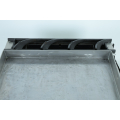 Used Zanussi Gas Fry Top-Smooth Polished Chrome Plate 40 cm|mkayn | مكاين