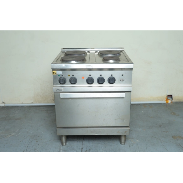 Used Zanussi 4-Burner Electric Stove With Oven|mkayn | مكاين