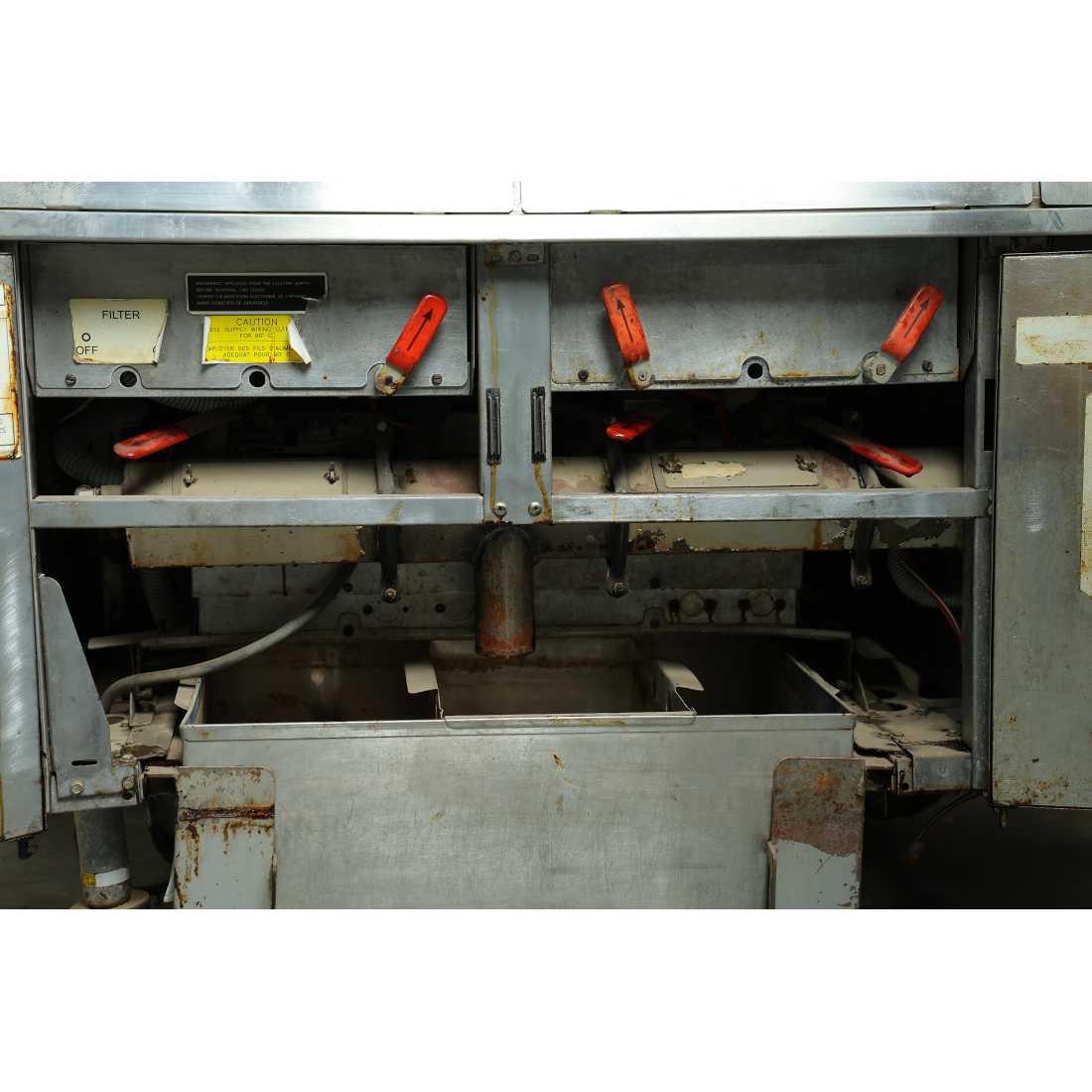 Used Frymaster ,FBRE217CSD, 3 basin Electric Fryer|mkayn | مكاين