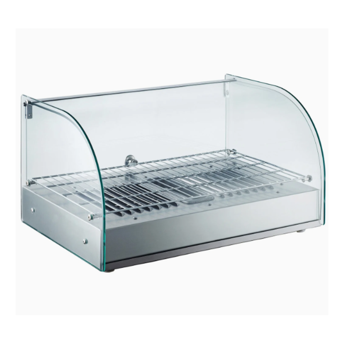 Omaj ,XCR-25L, Curved Glass Countertop Display Warmer|mkayn | مكاين