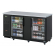 Turbo Air ,TBB-3SG, Two Glass Door Back Bar Refrigerator Showcase 651l|mkayn | مكاين