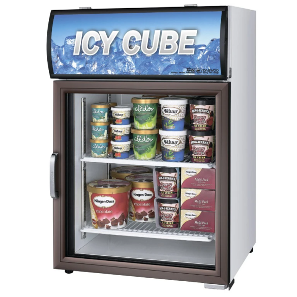 Turbo Air ,TIDC-70W, 12 Plates Ice Cream Display Freezer|mkayn | مكاين