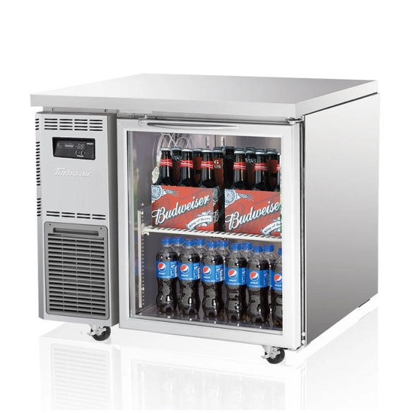 Turbo Air ,KGR9-1, Steel Under Counter Refrigerator 198L|mkayn | مكاين