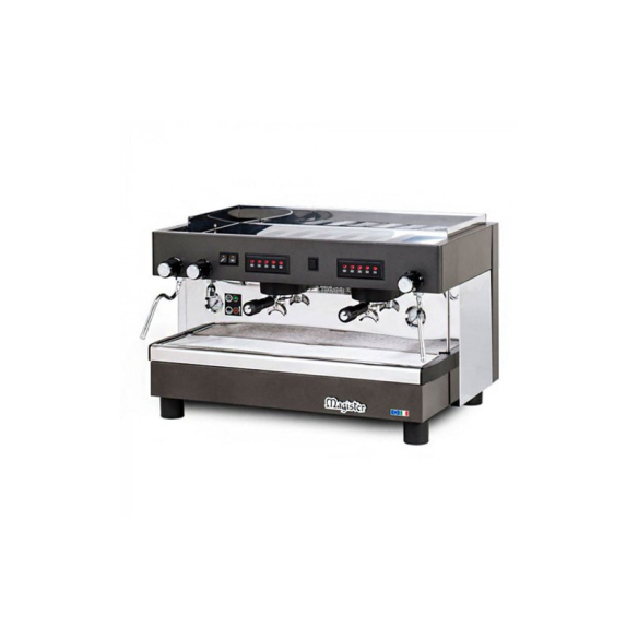 Magister ,ES100-HRC-B, 2 Group Heads Semi Automatic Espresso Machine