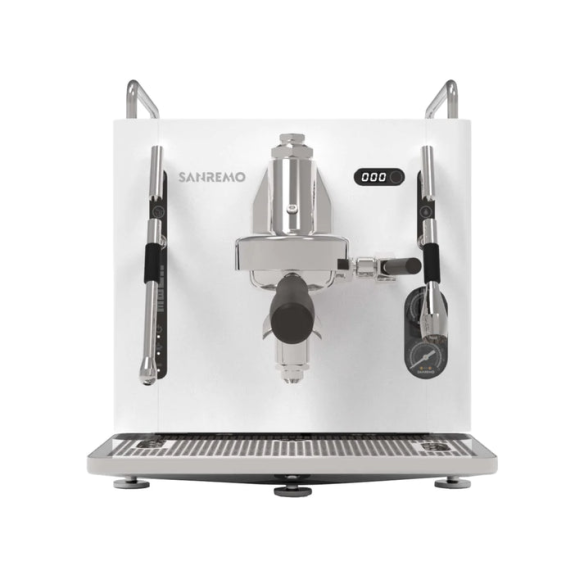 Sanremo ,Cube 1 Group Head, Volumetric Espresso Machine White