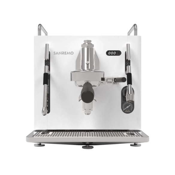 Sanremo ,Cube 1 Group Head, Volumetric Espresso Machine White|mkayn | مكاين