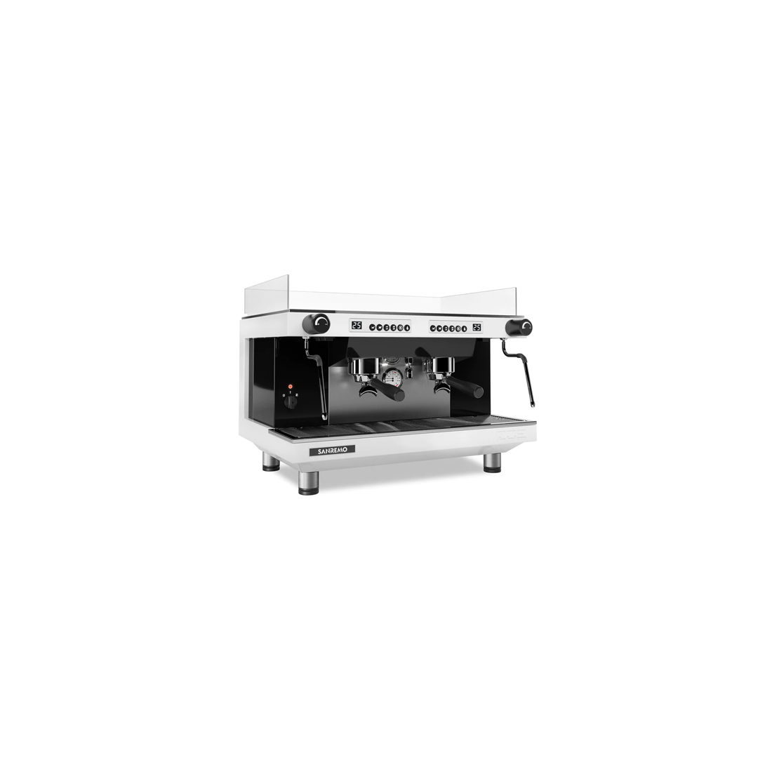 Sanremo Zoe Coffee Machine 2 Group Digital Display Black/White|mkayn | مكاين