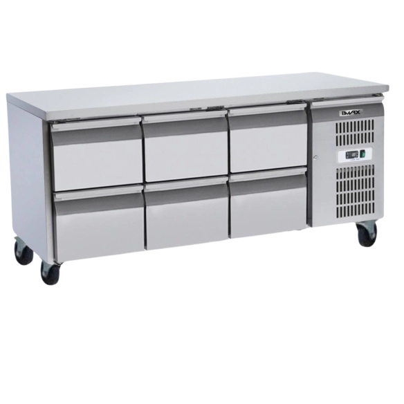 Bmax ,U-GNH316TN, Undercounter Refrigerators With 6 Drawers|mkayn | مكاين