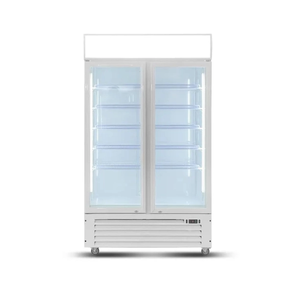 Bmax ,KXG-1330H, Double glass door Display Refrigerator|mkayn | مكاين