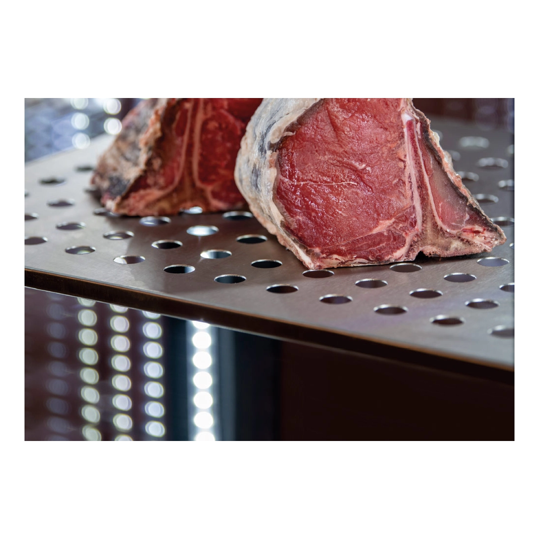 Versus ,MV 604B, Meat Display And Hang Panoramic Chiller 600 Lt|mkayn | مكاين