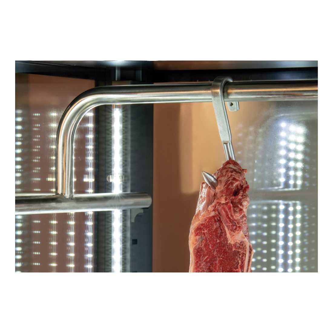 Versus ,MV 604B, Meat Display And Hang Panoramic Chiller 600 Lt|mkayn | مكاين