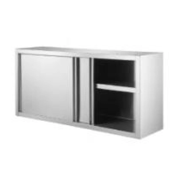 Omaj ,CWHS-184, Stainless Steel Wall Cabinet With Sliding Door 180 cm|mkayn | مكاين