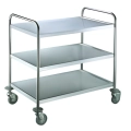 Omaj ,FR-L3, 3 Tier food cart stainless steel|mkayn | مكاين