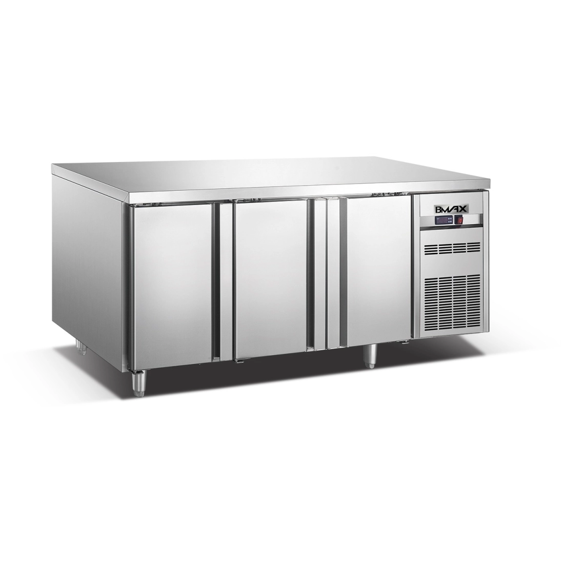 Bmax ,TG0.4BL2F, Three Door Worktop Undercounter Chiller|mkayn | مكاين