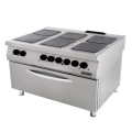 Ozti 6 Electric Hot Plates Range On Wide Electric Oven|mkayn | مكاين