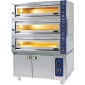 Ozti ,10570 Te-3, Electric 3 Deck Bread Pizza and Pastry Oven with Prover|mkayn | مكاين