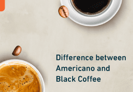 Difference between Americano and black coffee